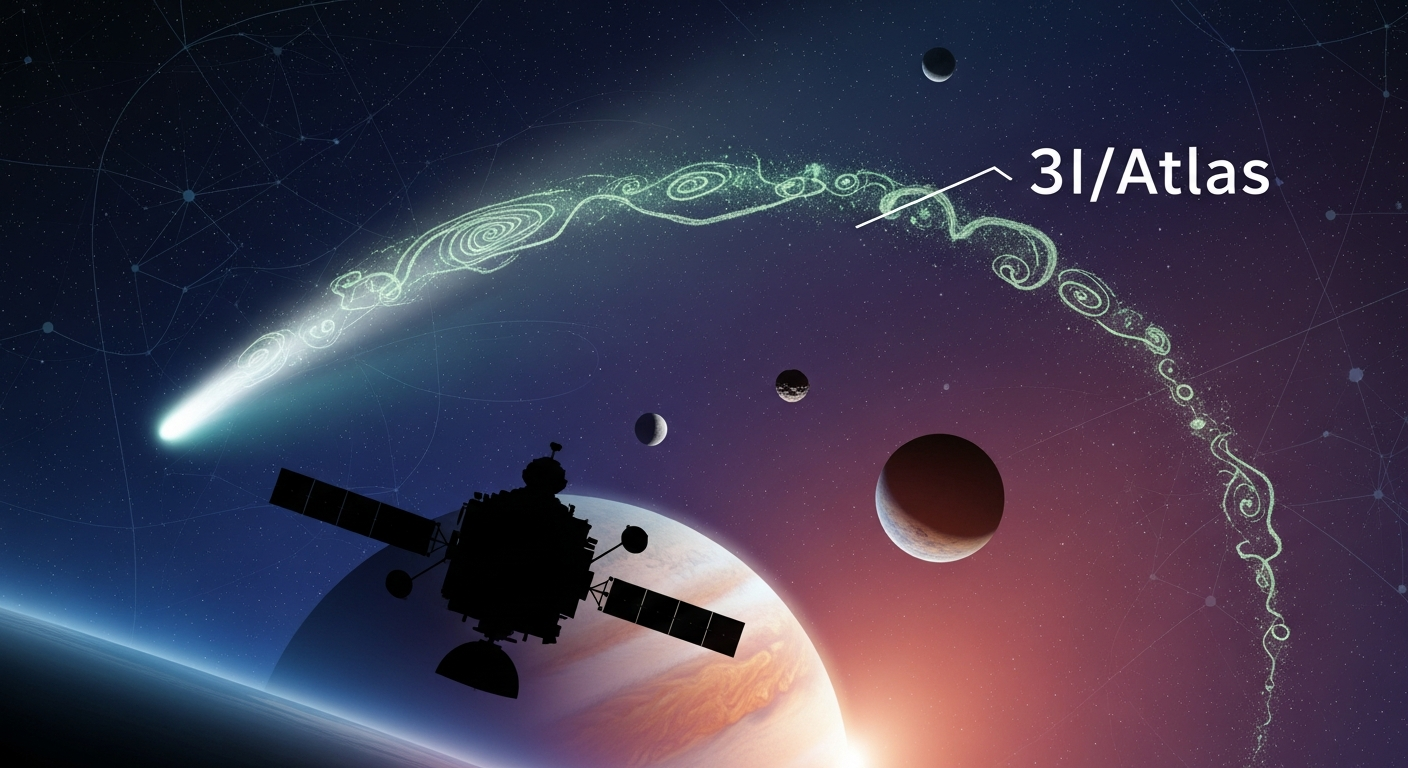 恒星間彗星, JUICE 3I/Atlas 観測, 宇宙データ解析 事業機会, 宇宙ミッション 柔軟性