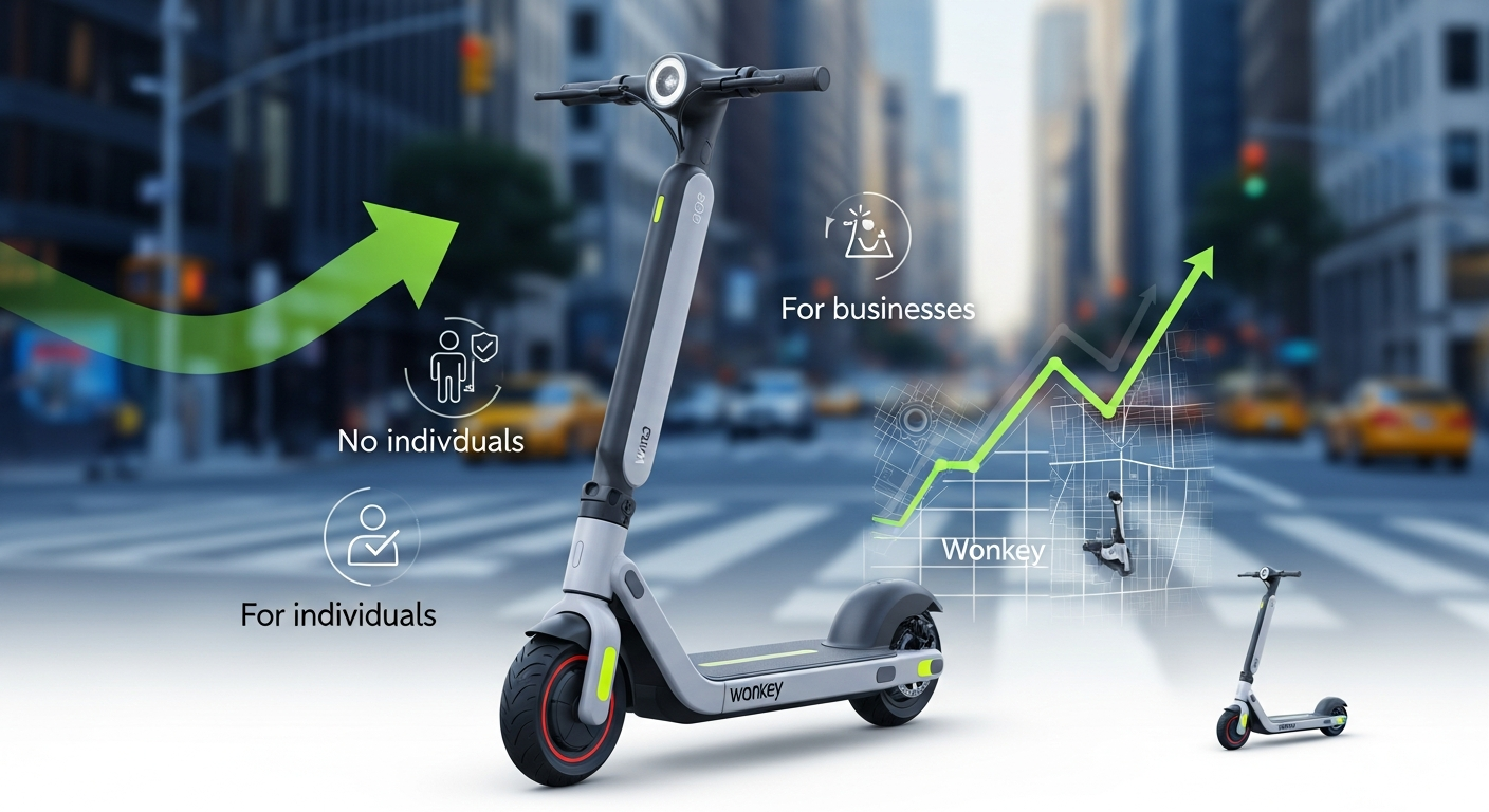 特定小型原動機付自転車, 特定小型原動機付自転車 免許不要, wonkey マネタイズ, モビリティシェアリングサービス, 業務効率化 活用