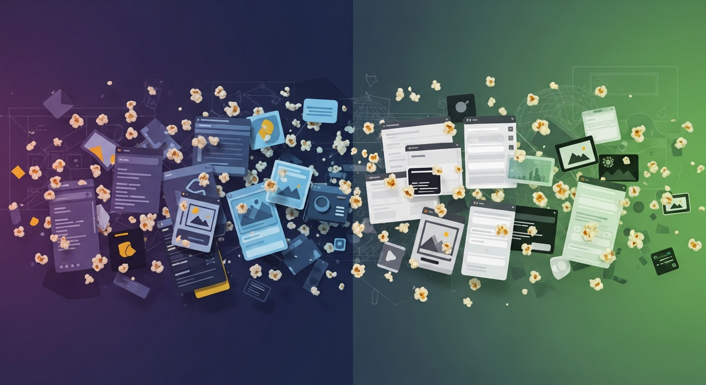 ポップコーンUI 解決策, React Suspense 使い方, Next.js データフェッチ, Core Web Vitals CLS改善, Webアプリケーション UX向上