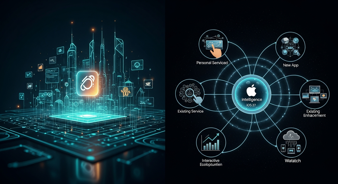 WWDC 2026, Apple Intelligence 活用方法, iOS 27 新規事業, 開発者 ビジネスチャンス