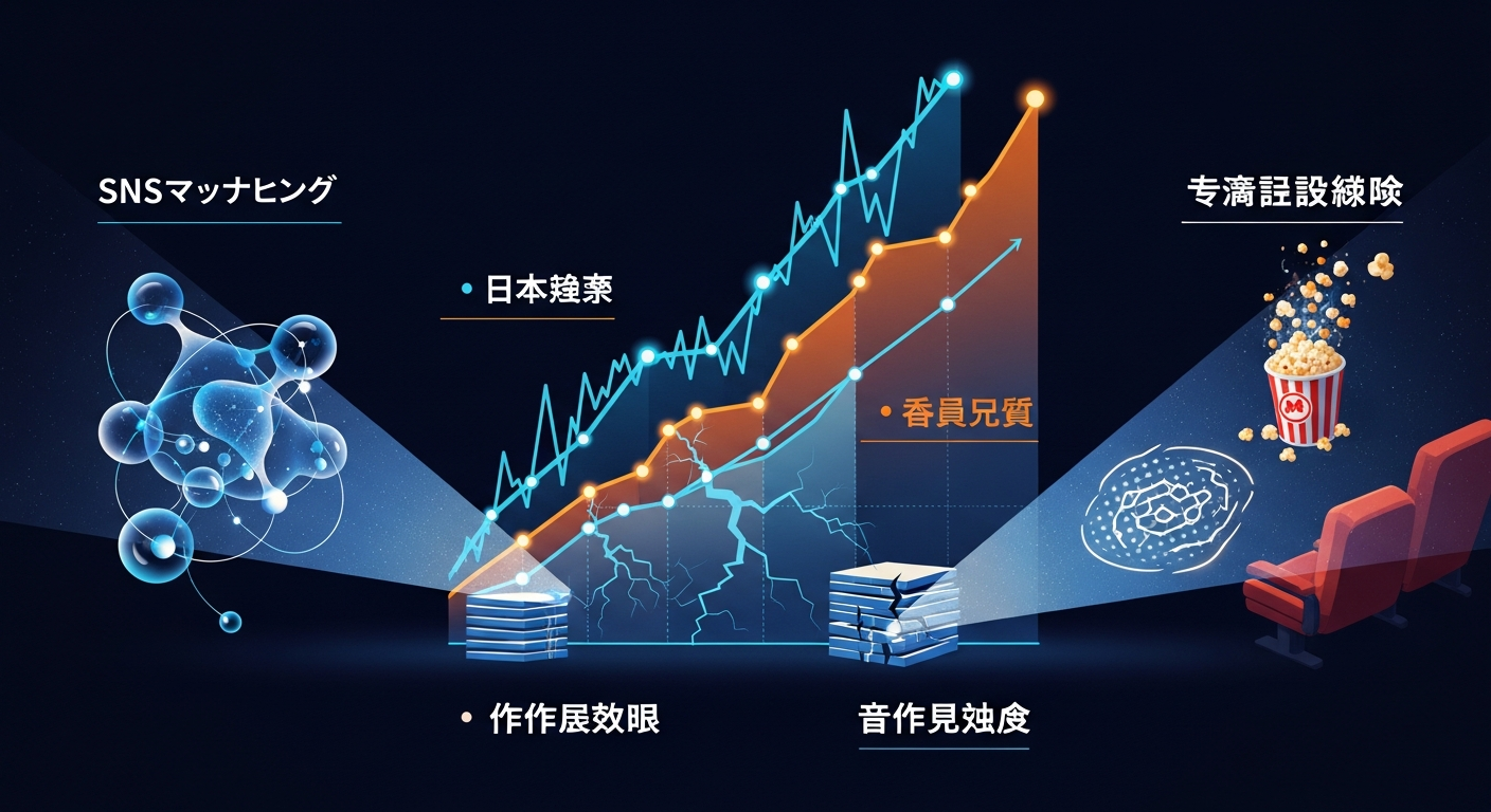 映画業界, 映画市場の課題, 映画館の差別化戦略, SNSマーケティング戦略