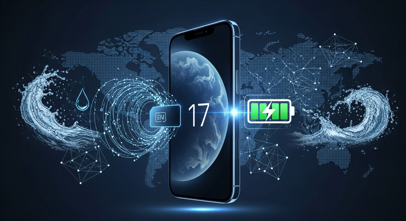 iPhone 17 物理SIM廃止, eSIM 移行 影響, eSIM 海外利用 方法, eSIM ビジネスチャンス