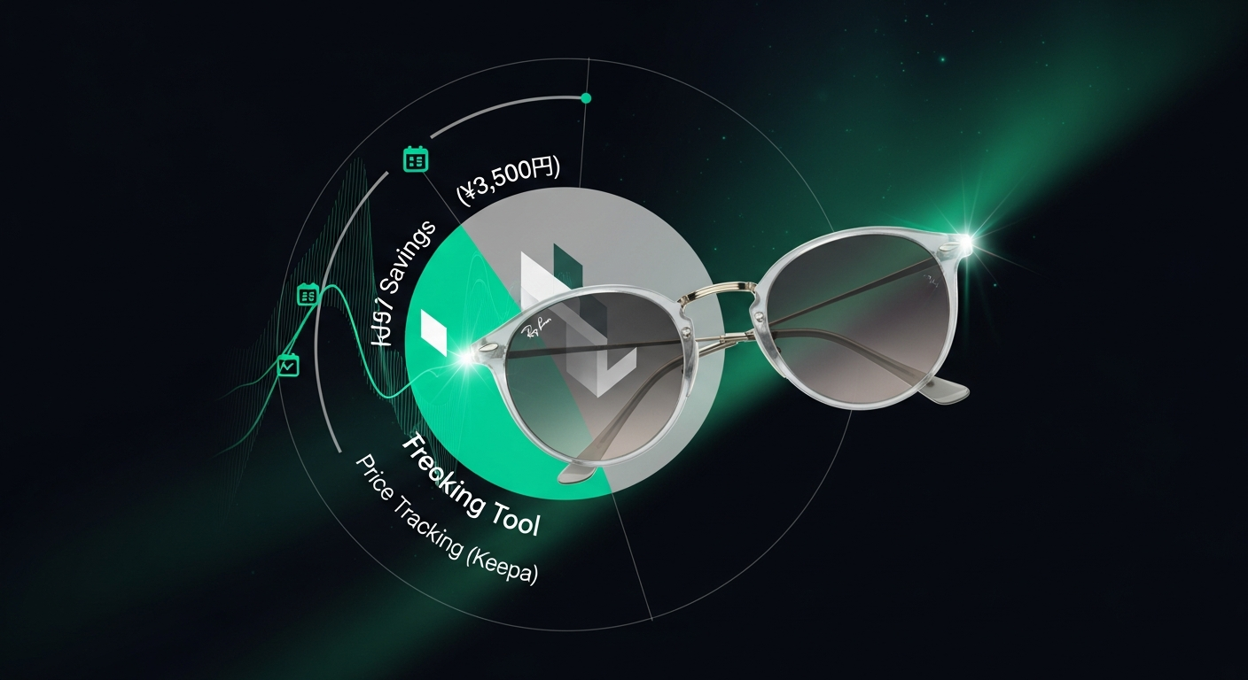 レイバン セール,レイバン ERIKA 割引,Amazon セール 賢い買い方,アフィリエイト 収益化 方法,価格追跡ツール Keepa