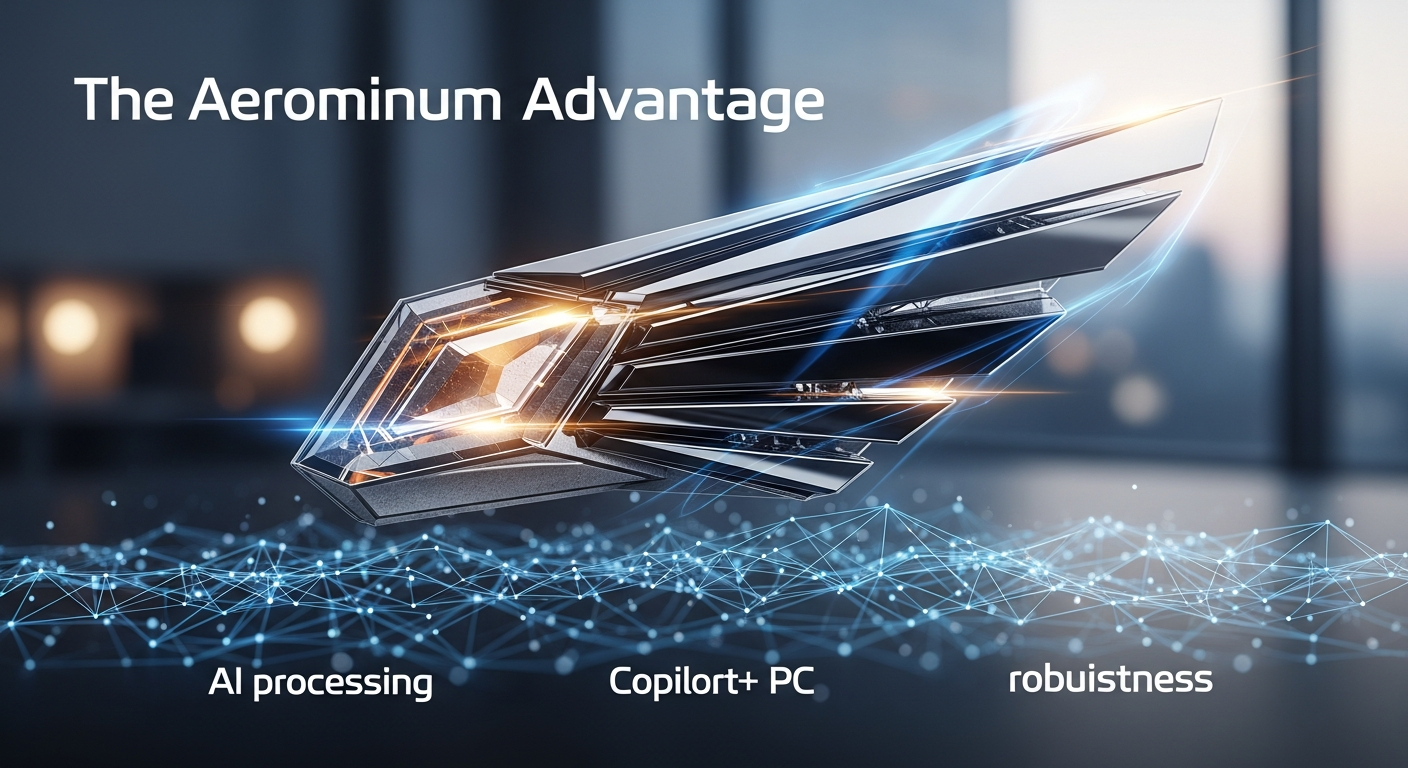 Copilot+ PC, LG gram 最新モデル, AIプロセッサ 搭載, モバイルワーク 快適性, Aerominum 素材 軽量化