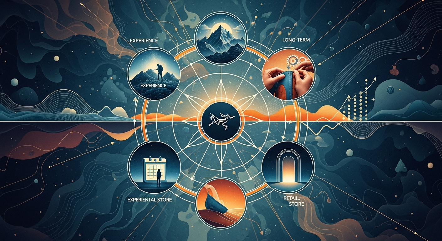 アークテリクス, 長期保証 ビジネスモデル, 体験型店舗 戦略, 顧客生涯価値 LTV, 収益化 方法