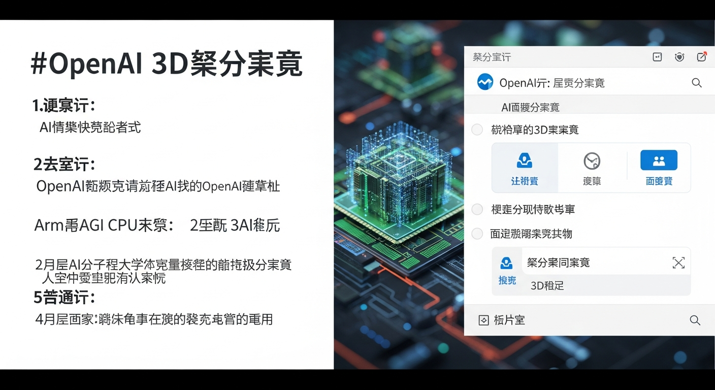 AI投資戦略, ソフトバンク AIインフラ 掌握, 企業AI戦略 再構築, AI事業機会 収益化, Arm AGI CPU 開発